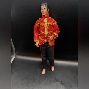 Michael Jackson 1984 American Music Awards Doll With Outfit Vintage King Of Pop